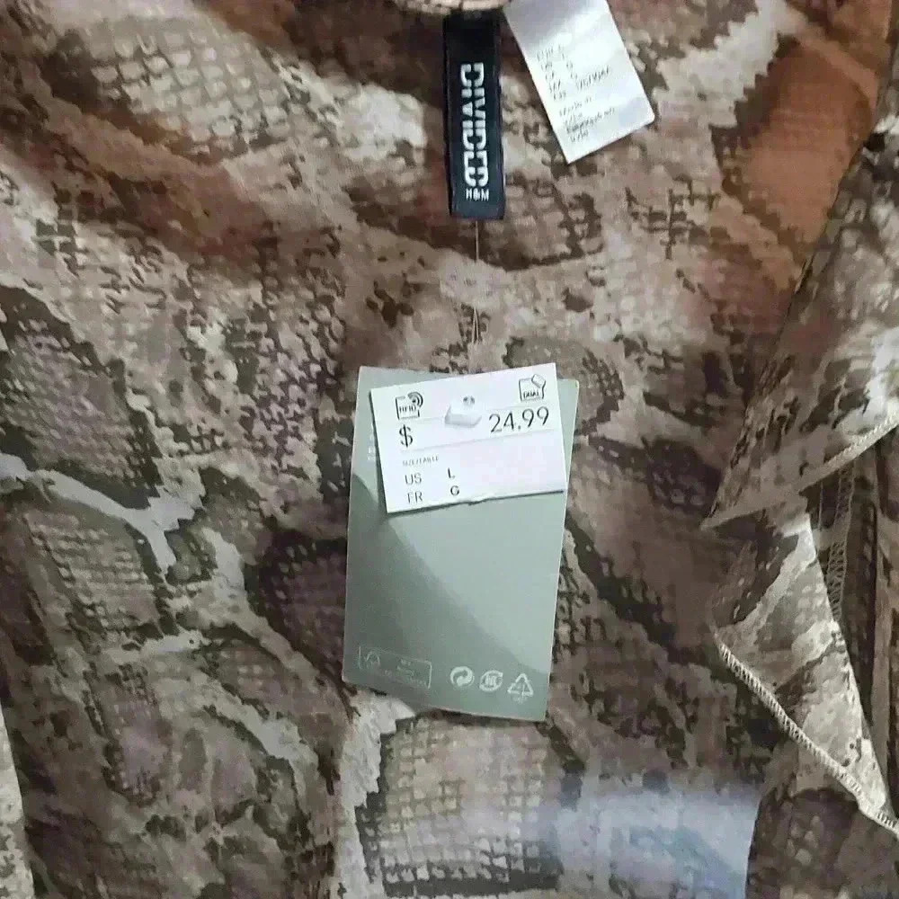 ☆☆☆Divided long sleeve blouse - Picture 8 of 9